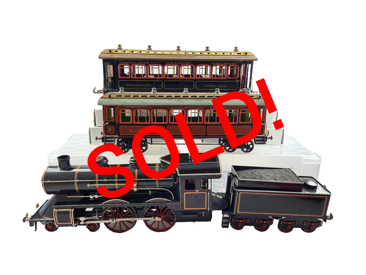 Rare ! Train 1900 Gbn Bing 1 - Locomotive Style 1-48 Victoria - Moteur Rare ! Train 1900 Gbn Bing 1 - Locomotive Style 1-48 Victoria - Moteur