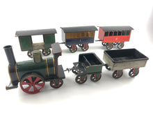 Laden Sie das Bild in den Galerie-Viewer, Märklin Spur 3 1023 erster Schienengebundener Uhrwerkzug um 1891 | 49.999€