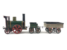 Laden Sie das Bild in den Galerie-Viewer, Märklin Spur 3 1023 erster Schienengebundener Uhrwerkzug um 1891 | 49.999€