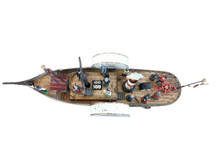 Laden Sie das Bild in den Galerie-Viewer, Märklin Raddampfer "El Copitan" No. 5033 um 1906