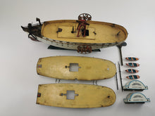 Laden Sie das Bild in den Galerie-Viewer, Märklin  Raddampfer "Kaiser Max" No. 1067 um 1902