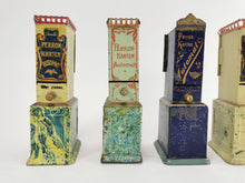 Laden Sie das Bild in den Galerie-Viewer, Bing sechs seltene Ticketautomaten No. 9209/1 15,5 cm um 1902 | 5.999€