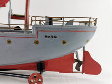 Laden Sie das Bild in den Galerie-Viewer, Bing Kriegsschiff "Mars" 62 cm Dampfantrieb um 1905 | 7.890€