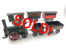 Laden Sie das Bild in den Galerie-Viewer, Märklin Spur 3 1023 erster Schienengebundener Uhrwerkzug um 1891 | 49.999€