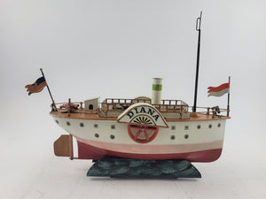 Märklin river paddle wheeler „Diana“ No. 5031 31 cm around 1909