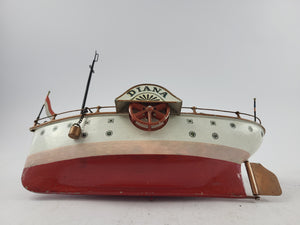 Märklin river paddle wheeler „Diana“ No. 5031 31 cm around 1909