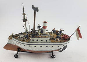 Märklin Kanonenboot "Iltis" No. 1084 um 1901 32 cm