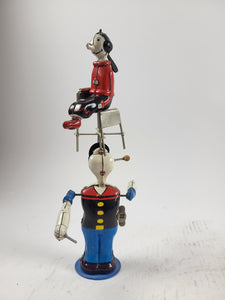Linemar juggling Popeye & Oliveoyl H: 23 cm in original box! | 3.599€