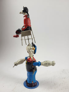 Linemar juggling Popeye & Oliveoyl H: 23 cm in original box! | 3.599€