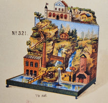 Laden Sie das Bild in den Galerie-Viewer, Leonhard Staudt mechanische Wasserlandschaft No. 321 von 1888
