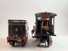 Load image into Gallery viewer, Marklin electric high voltage locomotive No. 3473 gauge 0 with tender around 1909
