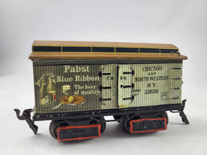 Märklin Spur 0 Bierwagen-Zug Pabst Malt Nutrine Budweiser Schlitz