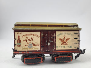 Märklin Spur 0 Bierwagen-Zug Pabst Malt Nutrine Budweiser Schlitz