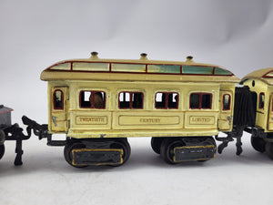 Märklin amerikanische R0 Lokomotive & 2x twentieth century limited Wagen