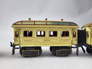 Märklin amerikanische R0 Lokomotive & 2x twentieth century limited Wagen