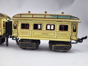 Märklin amerikanische R0 Lokomotive & 2x twentieth century limited Wagen