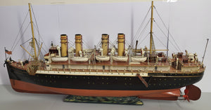 Märklin Ozeandampfer "La Betragne" 98 cm Dampfantrieb um 1909