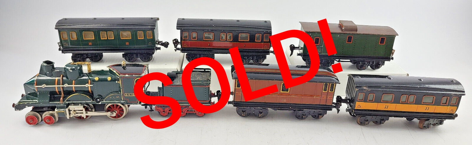 Märklin Spur 0 PLM CV 1020 Coupé Vent Zug & 5x Wagen | 10.999