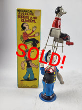 Load image into Gallery viewer, Linemar juggling Popeye &amp; Oliveoyl H: 23 cm in original box! | 3.599€
