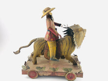 Load image into Gallery viewer, Asian riding lion tin toy around 1850 52x23x48 cm | 6.499€
