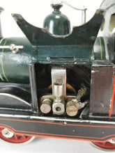 Load image into Gallery viewer, Märklin high voltage gear locomotive No. 3321L in wooden box with gear layout | 21.900€
