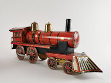 Load image into Gallery viewer, Schoenner american floor locomotive lithographed clockwork | 1.999€
