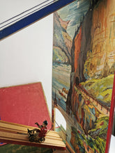 Load image into Gallery viewer, Le double Toboggan Nouveau Jeu de Societe wood and tin around 1905 | 2.199€
