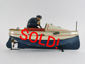 Ernst Plank rare racing boat 24 cm | 8.999€