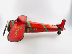Bekkers & Sohn Keksdose Flugzeug um 1925 80 cm! | 3.999€