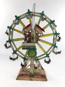 Doll Riesenrad "russische Schaukel" mit Figur uralt 54 cm | 1.999€