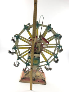 Doll Riesenrad "russische Schaukel" mit Figur uralt 54 cm | 1.999€